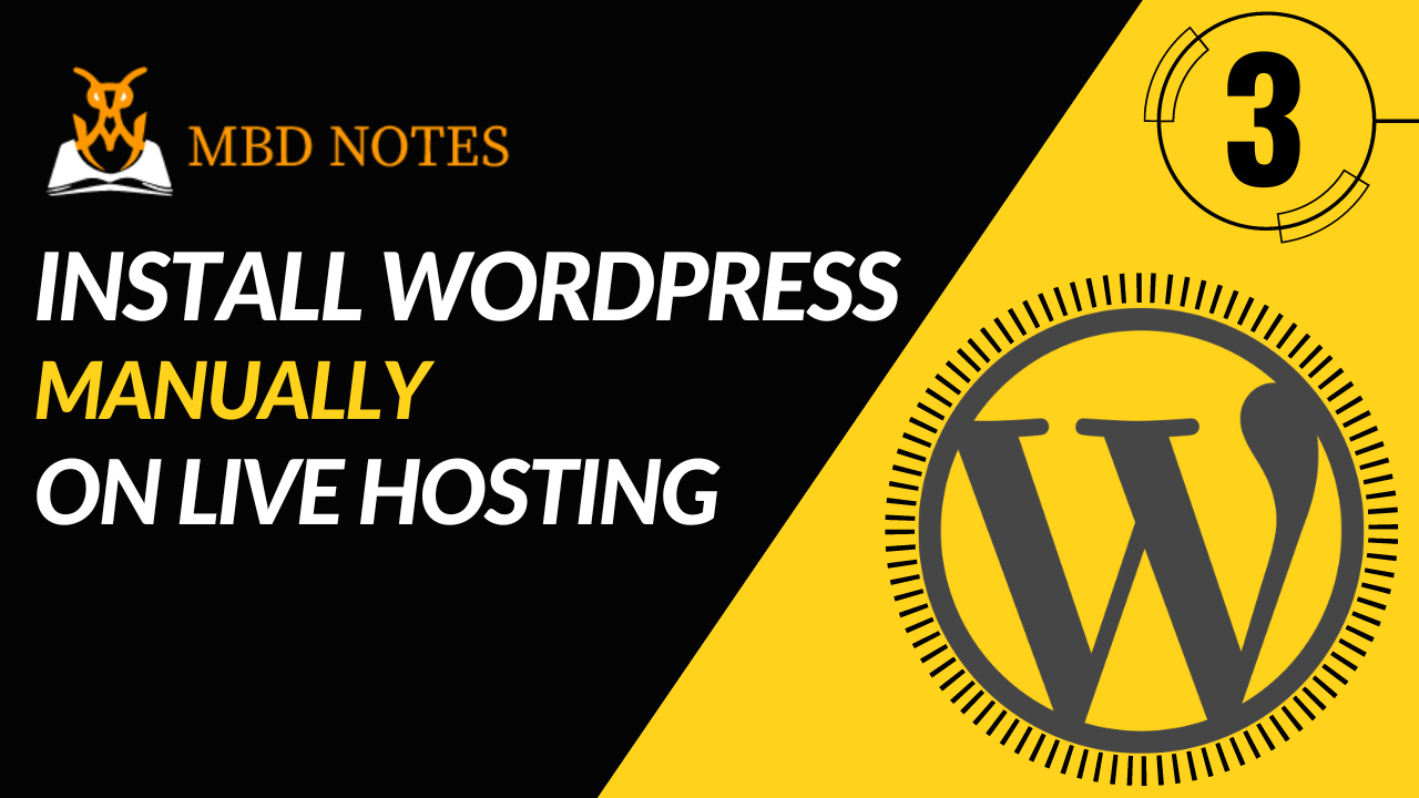 You are currently viewing How to install WordPress manually on cPanel